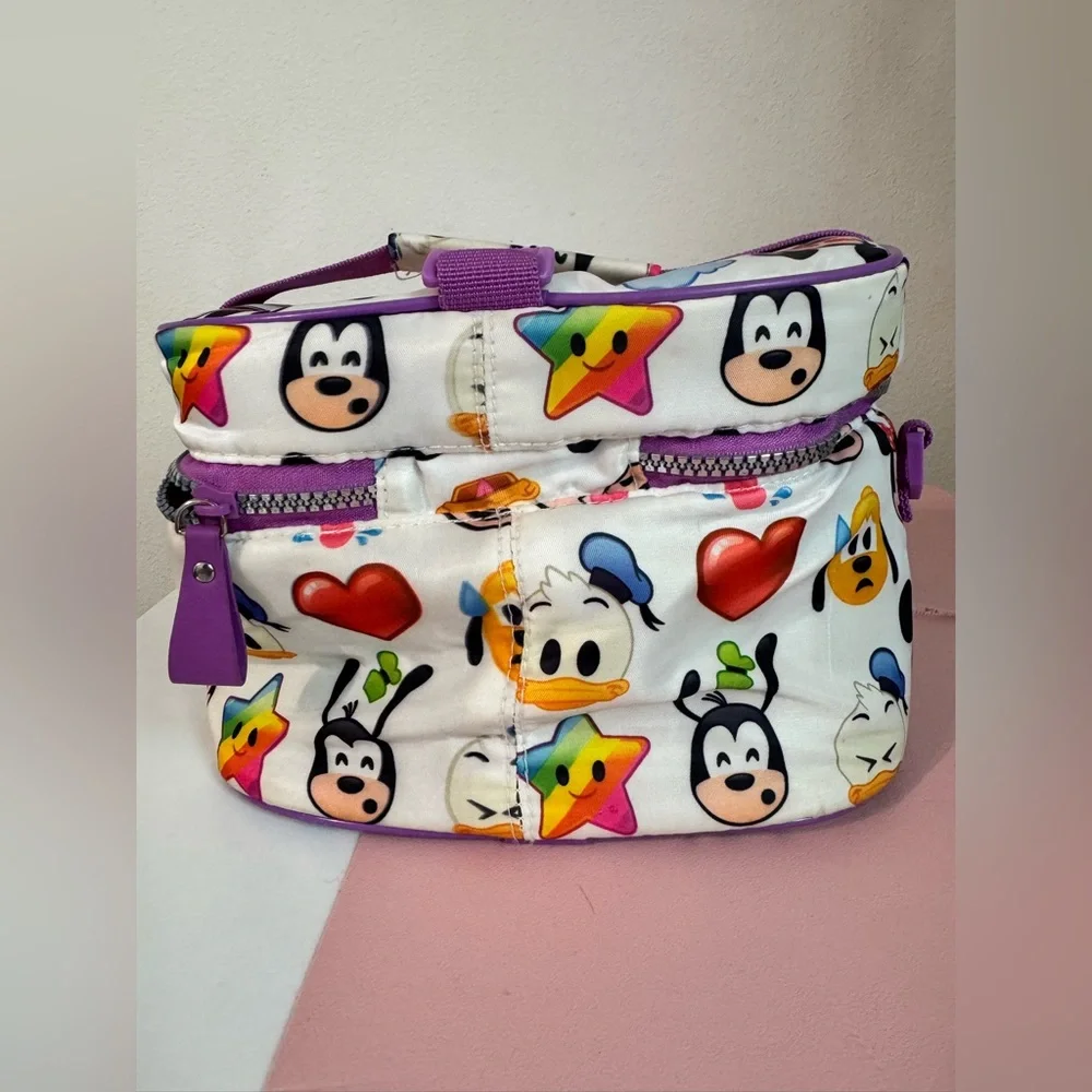 Disney Store World Of Disney Emoji School Lunch Tote Box Bag - Picture 3 of 5